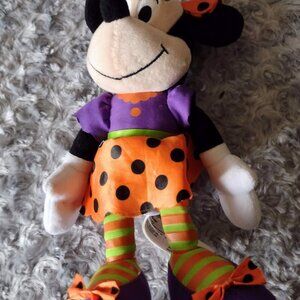 Disney Halloween Style Minnie Mouse Plush 11”